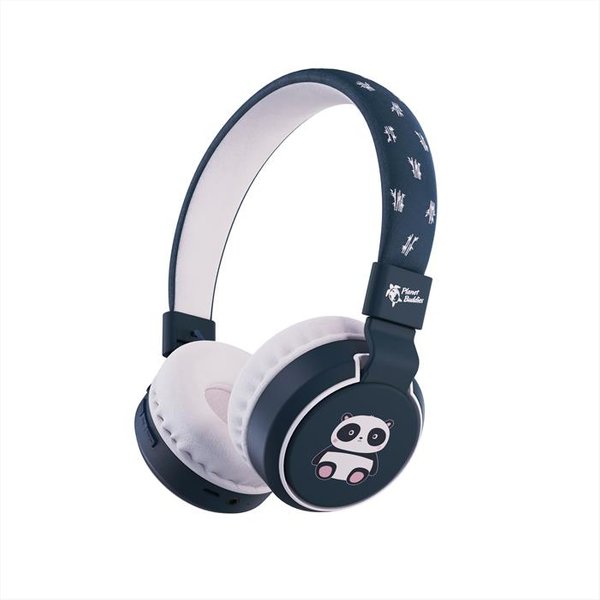Planet Buddies - Cuffie Wireless Pippin The Panda-Black - Nero-image