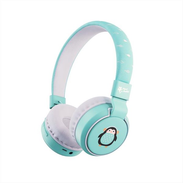 Planet Buddies - Cuffie Wireless Pepper The Penguin-Light Blue - Azzurro-image