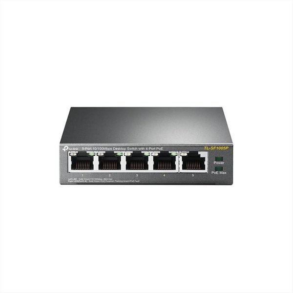 TP-Link - Switch Desktop 10/100Mbit 5 Porte, 4 Porte Poe-image