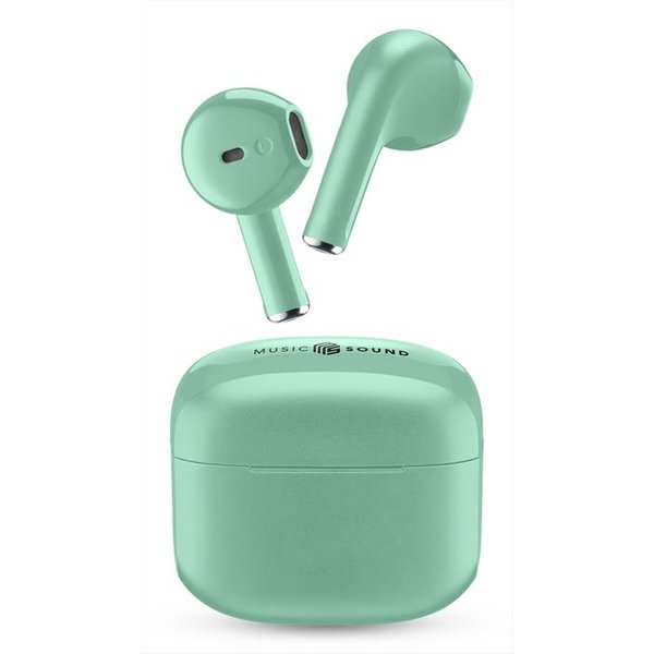 Music Sound - Auricolare Bluetooth Tws Swag Ms-verde-image