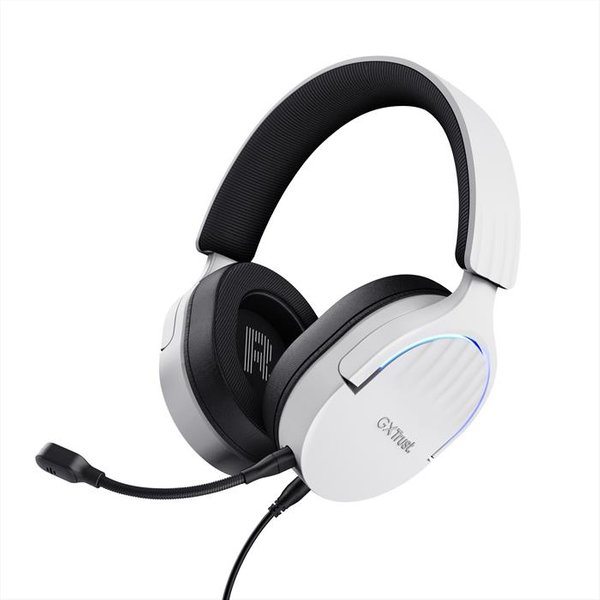 Trust - Cuffie Pc Gxt490w Fayzo 7.1 Usb-white-image
