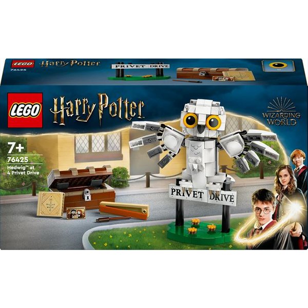 Lego - Harry Potter Edvige Al N.4 Di Privet Drive 76425, Multicolore-image