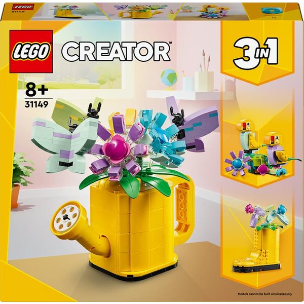 Lego - Creator Innaffiatoio Con Fiori 31149, Multicolore-image