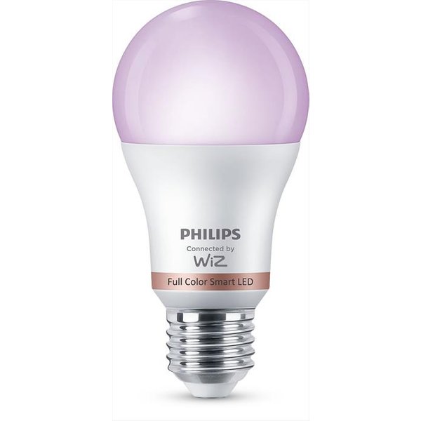 Philips - Smart Led Lampadina Rgb Goccia Smerigliata 60W E27-Luce Bianca E Colorata-image