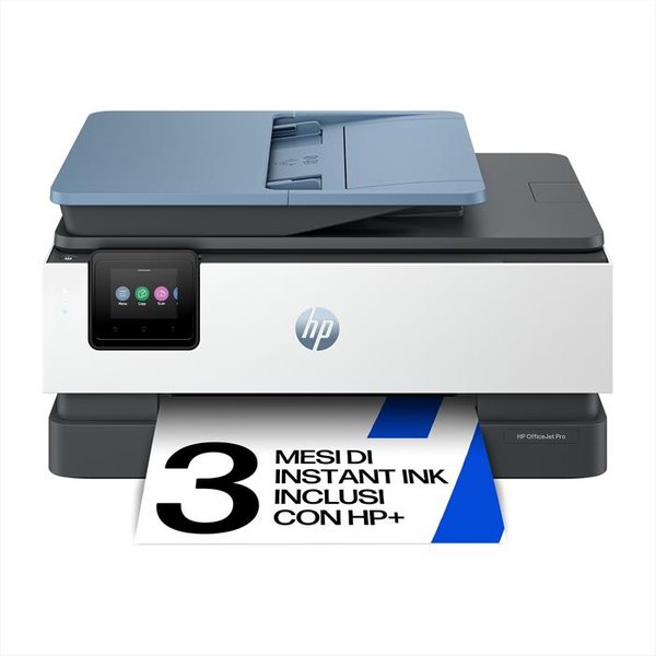Hp - Officejet 8125E 3 Mesi Di Inchiostro Con Hp+-Blue-image