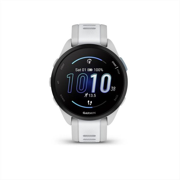 Garmin - Smartwatch Forerunner 165-Mist Grey/Whitestone-image
