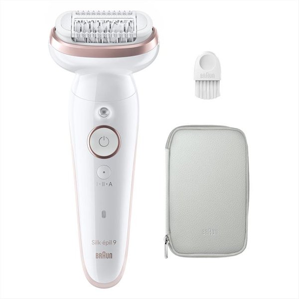Braun - Epilatore Silk-épil 9 9-000-bianco/rosa-image