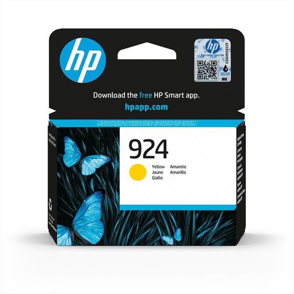 HP - 924 Cartuccia Di Inchiostro Originale,Giallo-Giallo-image