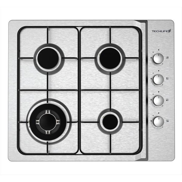 Techlife - Piano Cottura A Gas Tfbipcg60L 59 Cm-Inox-image