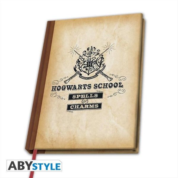 Abysse - Harry Potter - A5 Notebook "hogwarts School"-multicolore-image