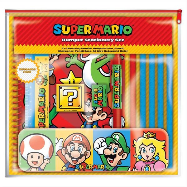 Pyramid - Super Mario - Stationary Set Scuola Sr74118-multicolore-image