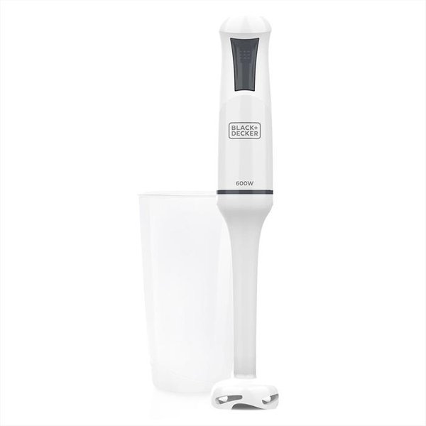 Black & Decker - Frullatore Ad Immersione Bxhb600e-bianco-image