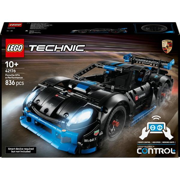 Lego - Technic Auto Da Corsa Porschegt4 Performance 42176, Multicolore-image