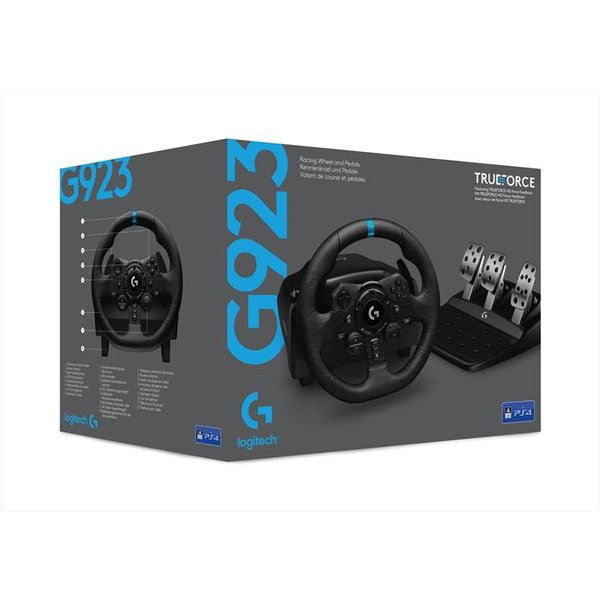 Logitech - Volante Da Corsa E Pedali G923 Se (Ps5/Ps4)-Nero-image