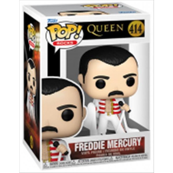 Funko - Rocks Queen Freddie Mercury W/Cape 414 - 75374, N.D.-image