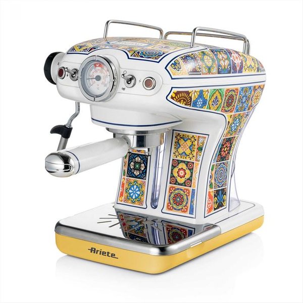 Ariete - 1389/1P Macchina Da Caffe Espresso Positano-Multicolour,Yellow-image