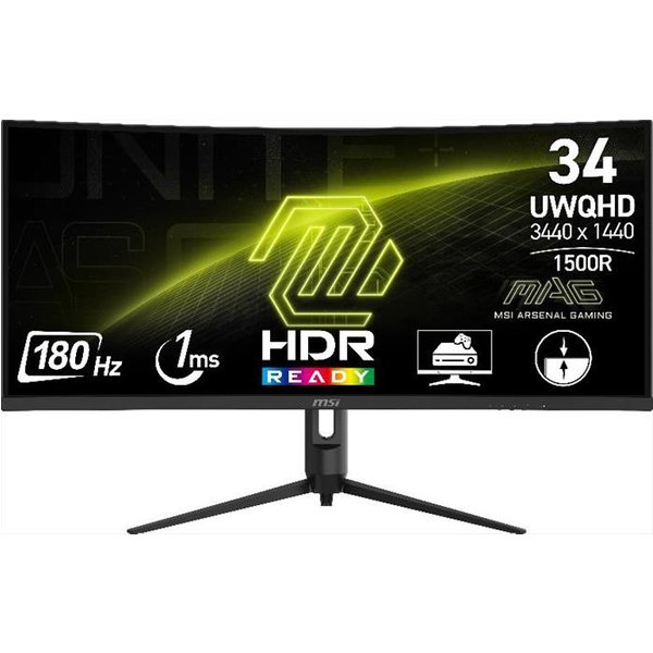 Msi - Monitor Led 34" Mag 342Cqr E2-Nero-image
