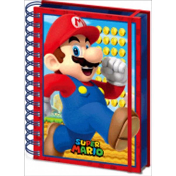Pyramid - Agenda A5 3D Super Mario Sr72626-N.D.-image
