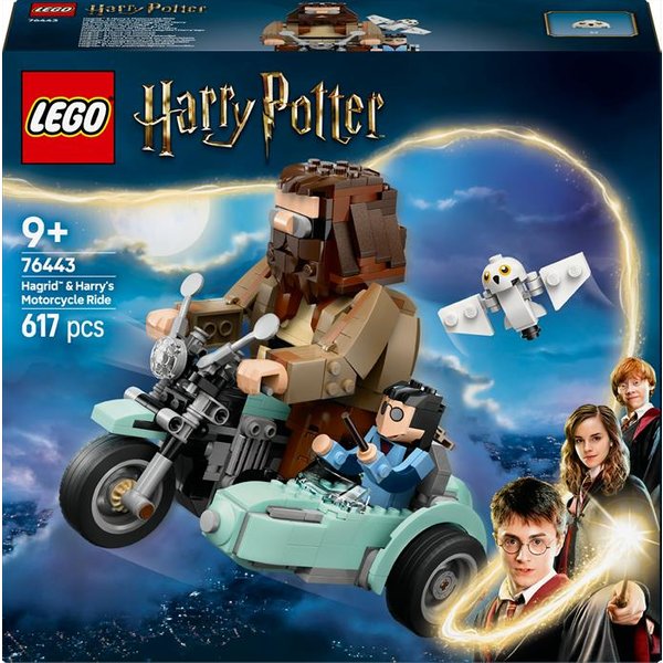 Lego - Harry Potter Giro Sul Sidecar Hagrid E Harry 76443, Multicolore-image