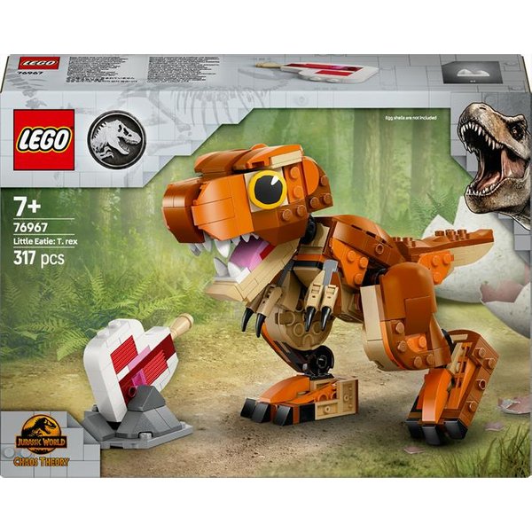 Lego - Jurassic World Little Eatie: T. Rex 76967, Multicolore-image