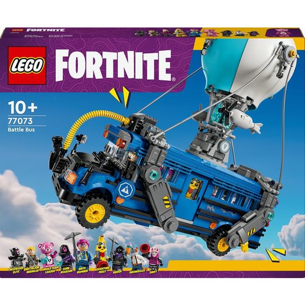 Lego - Fortnite Bus Della Battaglia 77073, Multicolore-image