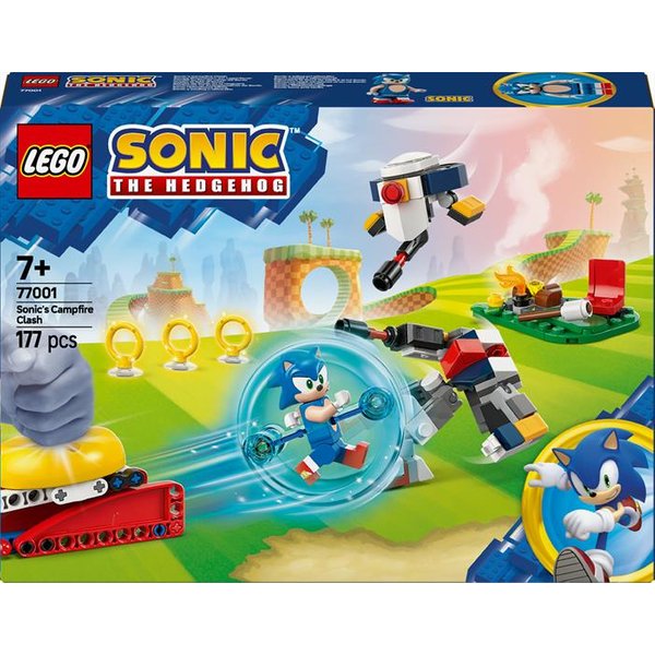 Lego - Sonic Duello Al Falò Di Sonic 77001, Multicolore-image