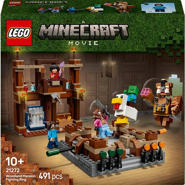 Lego - Minecraft Magione: Ring Di Combattimento 21272, Multicolore-image