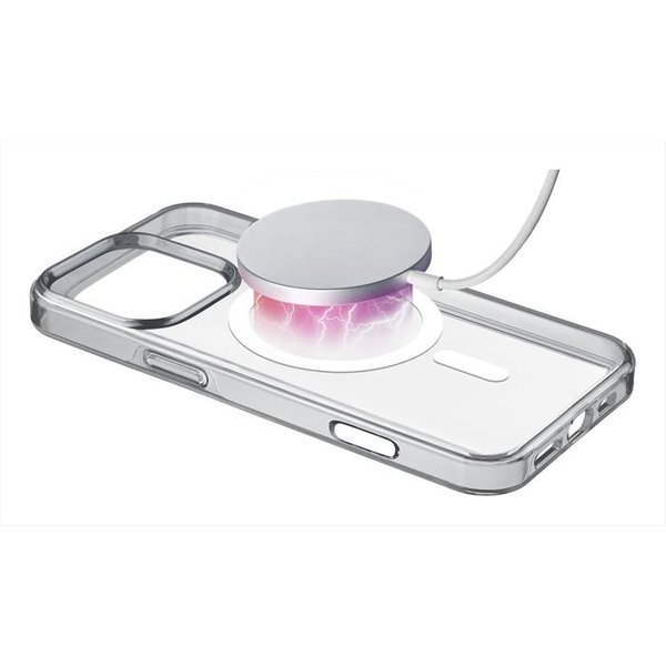 Cellularline - Cover Gloss Mag Per iPhone 16 Pro-transparent-image