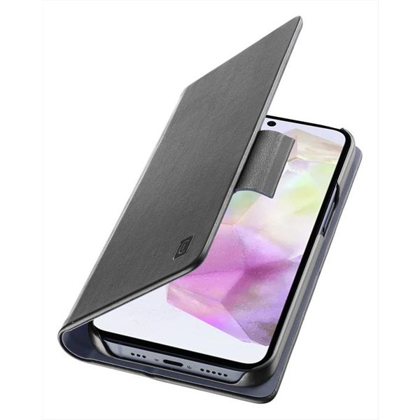 Cellularline - Cover Per Galaxy A36/a56 Book-grey-image