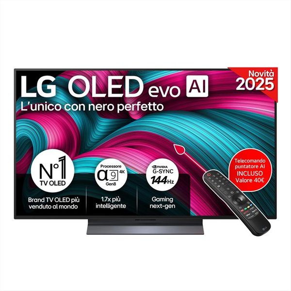 LG - Smart Tv Oled Uhd 4K 48" Oled48C55La-Black-image