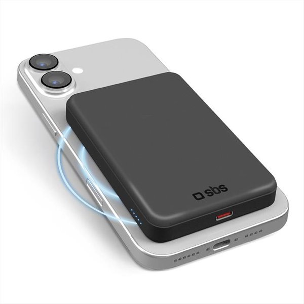 Sbs - Mag Power Bank Tebb5000Qi2-Nero-image