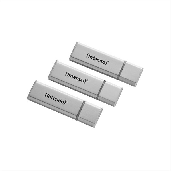 Intenso - Usb Drive 2.0 Alu Line 3x16 Gb-argento-image