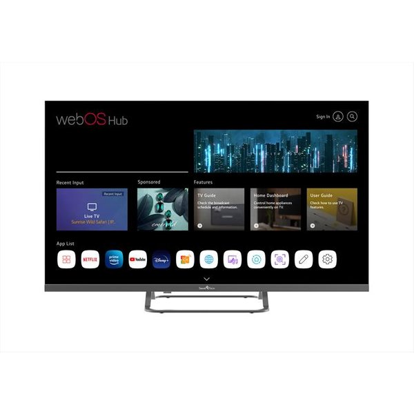 Smart Tech - Smart Tv Led Fhd 32" 32Qw01V-Metal Grey-image