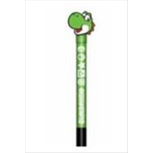 Pyramid - Super Mario - Penna Yoshi Con Topper Licenza Uffic-Multicolore-image