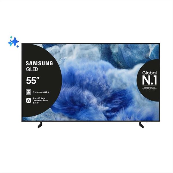 Samsung - Smart Tv Q-Led Uhd 4K 55" Qe55Q8Faauxzt-Titan Gray-image