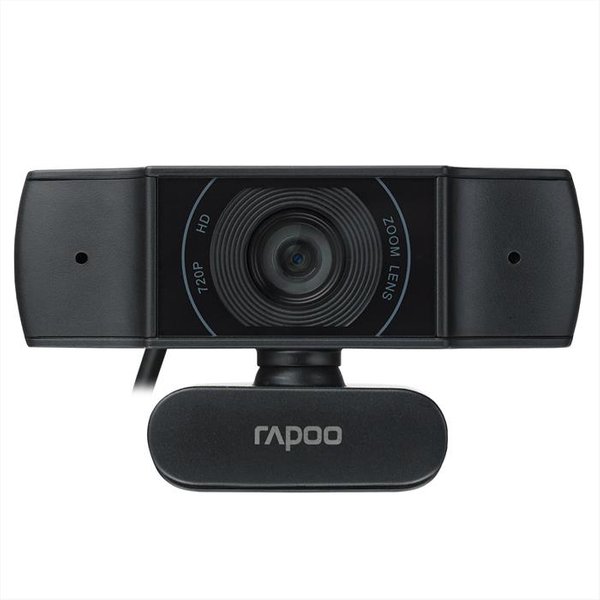 Rapoo - Webcam Hd Xw170-Black - Nero-image
