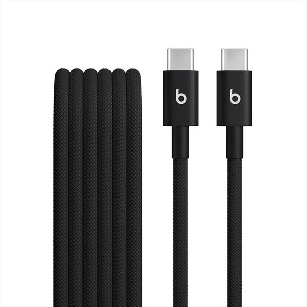 Beats By Dr.Dre - Cavo Beats Usb-C/Usb-C In Tessuto Intrecciato 1,5M-Nero Nucleare-image