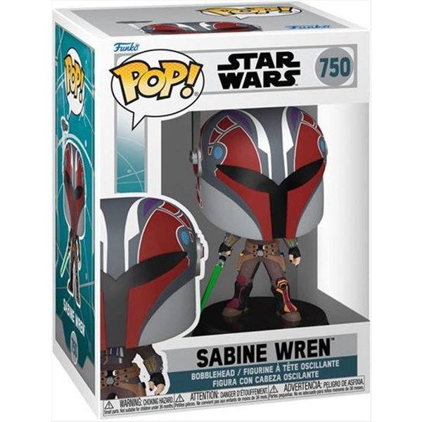 Funko - Star Wars Ahsoka Sabine Wren Bobble 750 83761, N.D.-image