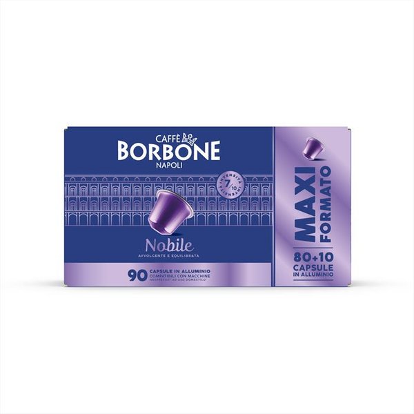 Caffe Borbone - Nespresso Alluminio Nobile 80+10 Pz-N.D-image