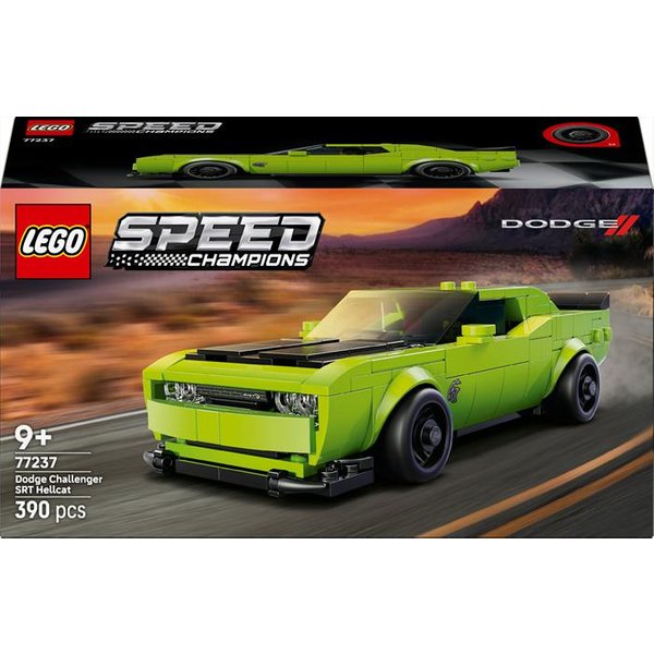 Lego - Speed Sport Car Dodge Challenger Srt Hellcat 77237, ,-image