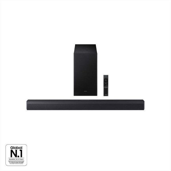 Samsung - Soundbar Hw-B450F/Zf, 2.1 Canali, Wireless Dolby-Titan Black-image