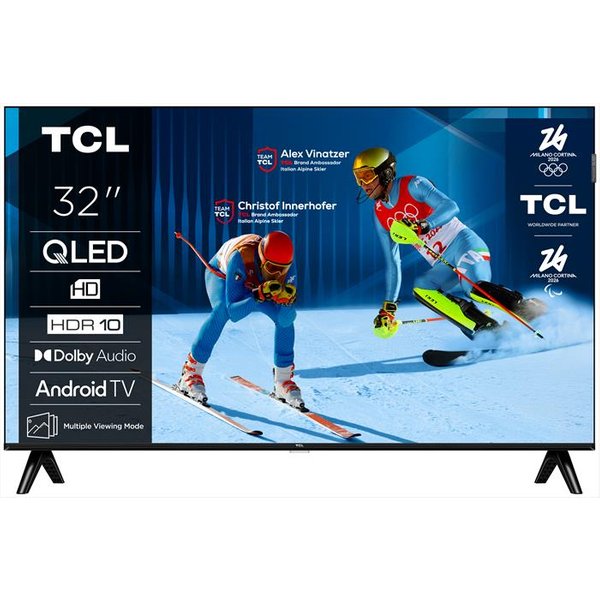 TCL - Smart Tv Qled Hd Ready 32" 32S49K-Nero-image