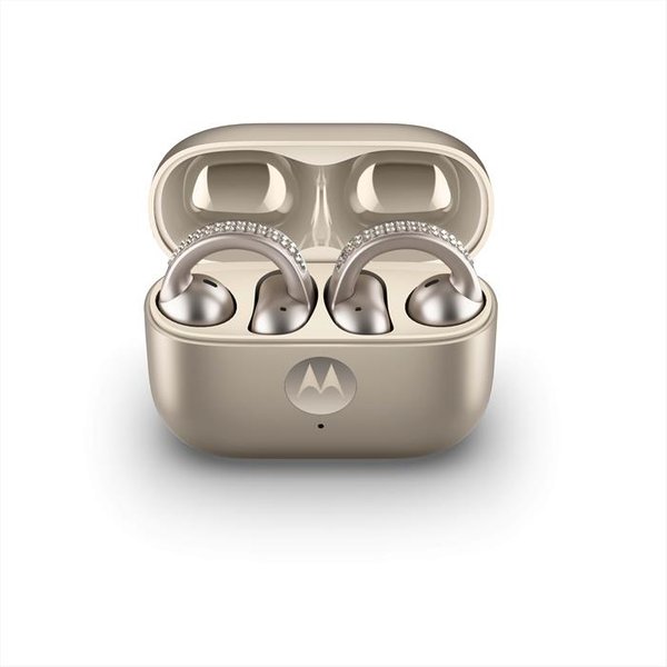 Motorola - Auricolare Bluetooth Moto Buds Loop Swarovski-French Oak-image