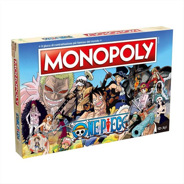 Winning Moves - Monopoly - One Piece-Bianco-image