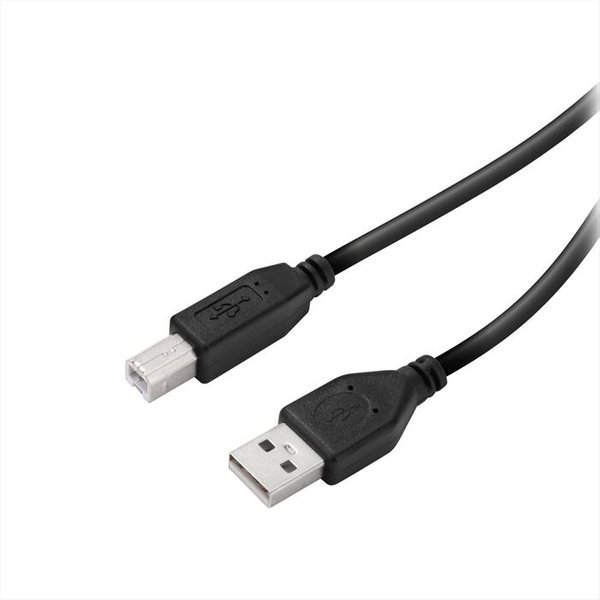 Sbs - Usb 2.0 Comp.Connection Cable,Plug A-Plug B,3M-Nero-image