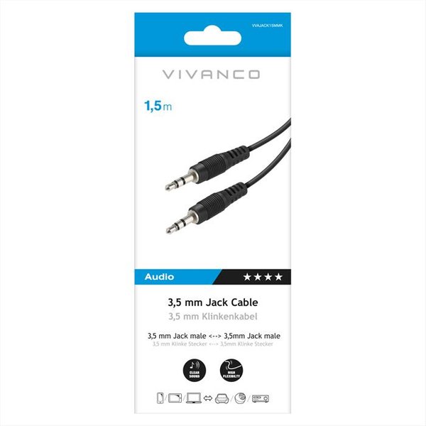 Sbs - Audio Connection 3.5Mm Plug 3.5Mm Plug-Nero-image