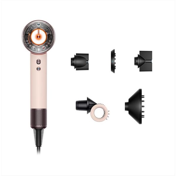 Dyson - Supersonic Nural Capelli Lisci E Ondulati-Rosa Cipria/Oro Rosa-image