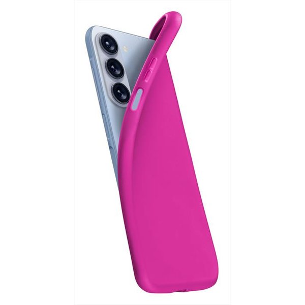 Cellularline - Custodia In Gomma Morbida Chroma Per Galaxy A17-Blu-image