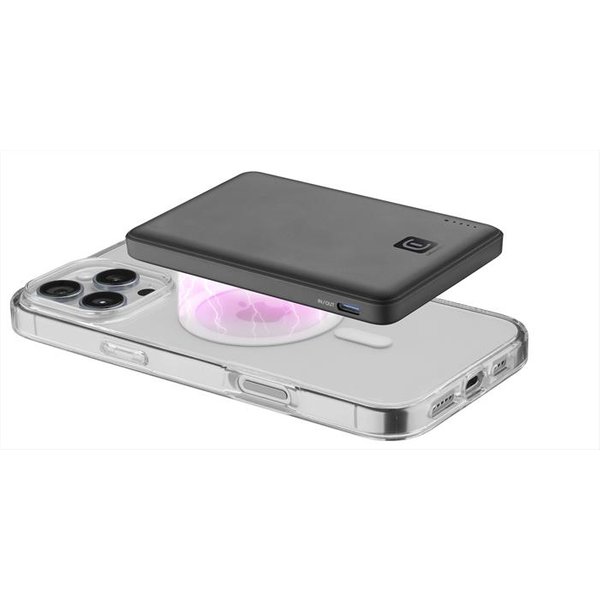 Cellularline - Power Bank Magsafe 5000-Nero-image