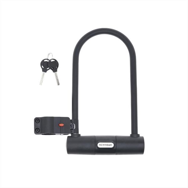 Newrban - Lucchetto Extra Strong E Resistente Newmlockuk-Nero-image